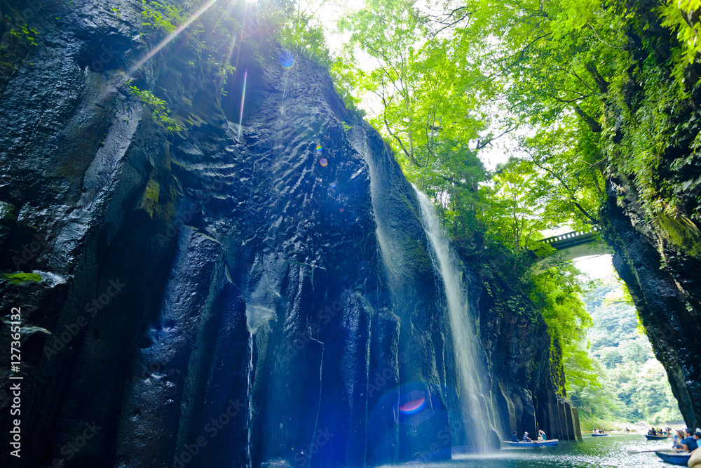 高千穂峡 真名井の滝
