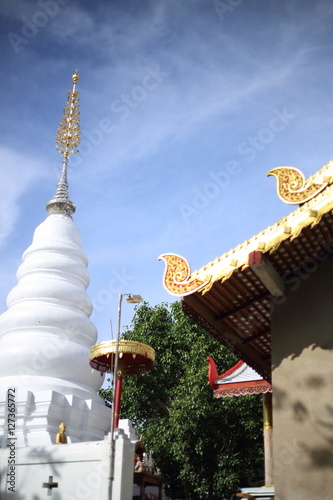 Wat Pratad Doi Leng in Phrae Thailand photo