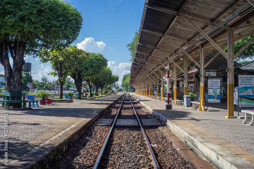 Nakhon Lampang Railway Station in Nakhon Lampang, Thailand.