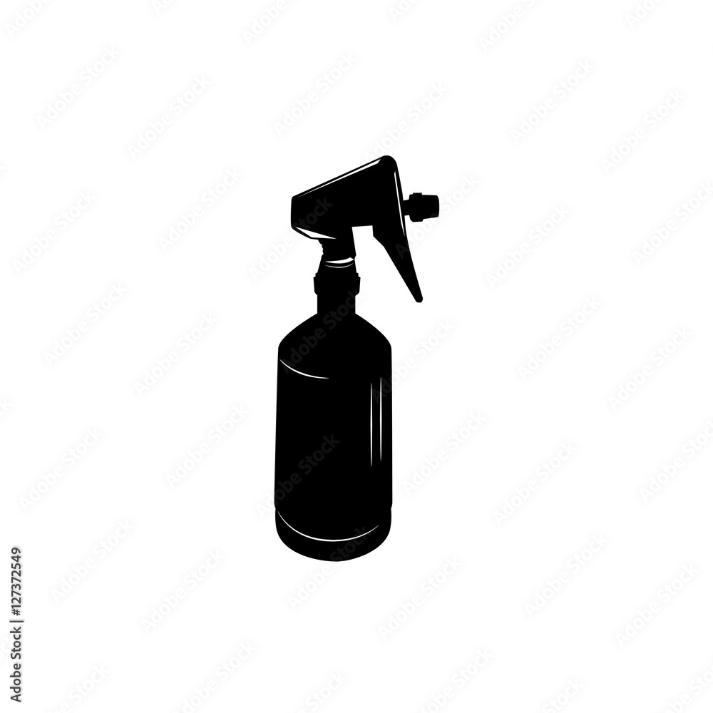 sprayer vector. black and white icon sprayer vector. black and white icon