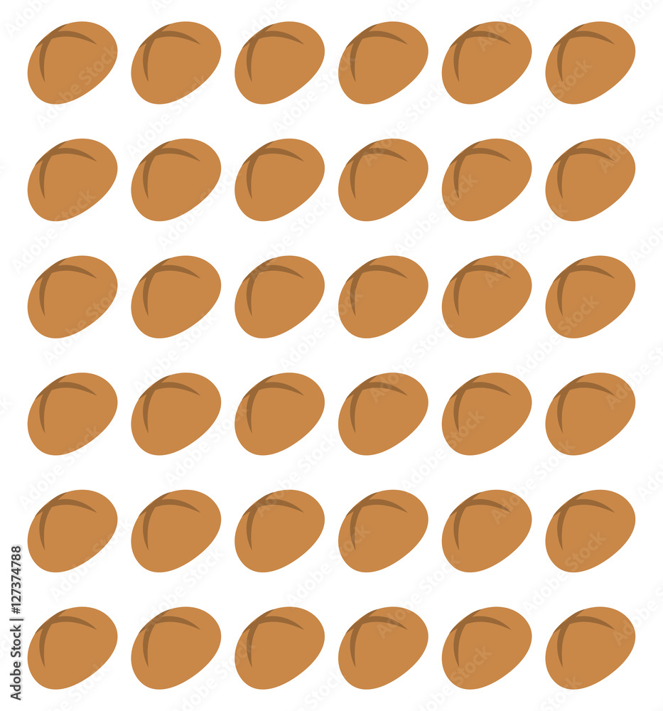 Obraz premium bread fresh bakery icon vector illustration graphic design