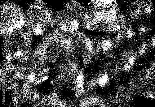 Abstract white sponge stains texture. Design for your brushes and grunge effects.