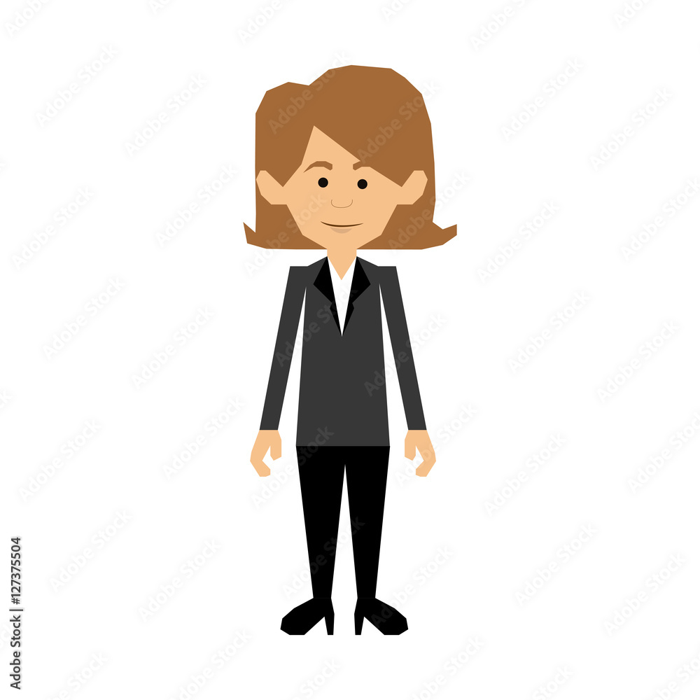 woman cartoon icon image vector illustration design 