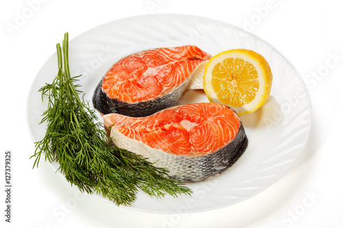 fresh salmon