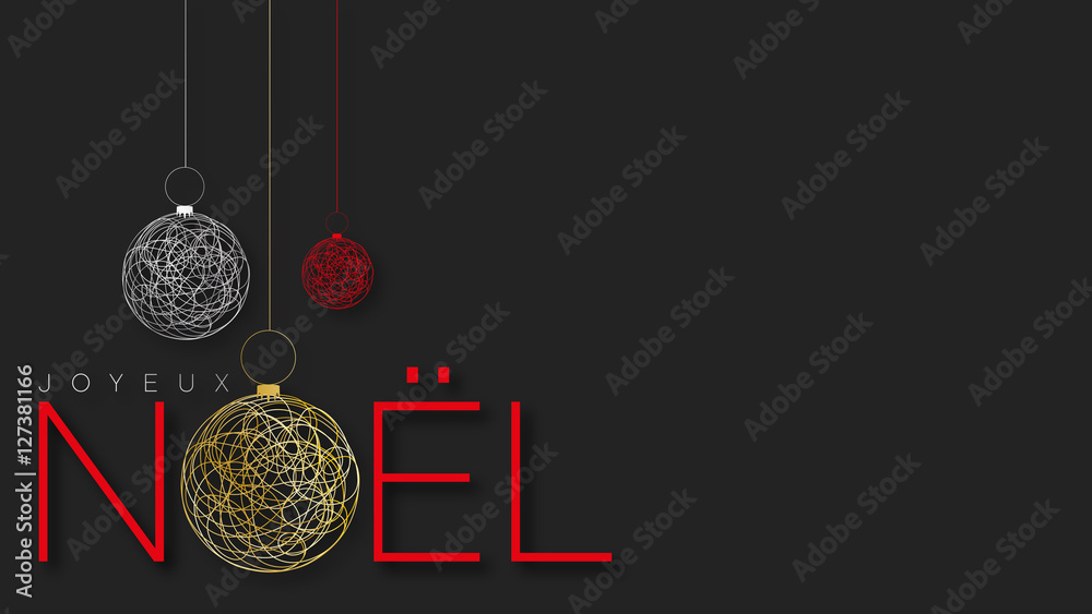 bannière joyeux noël
