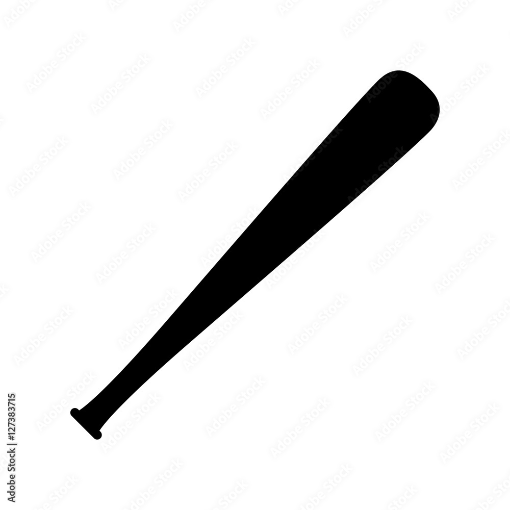 Baseball bat sport icon vector illustration graphic design Baseball bat sport icon vector illustration graphic design