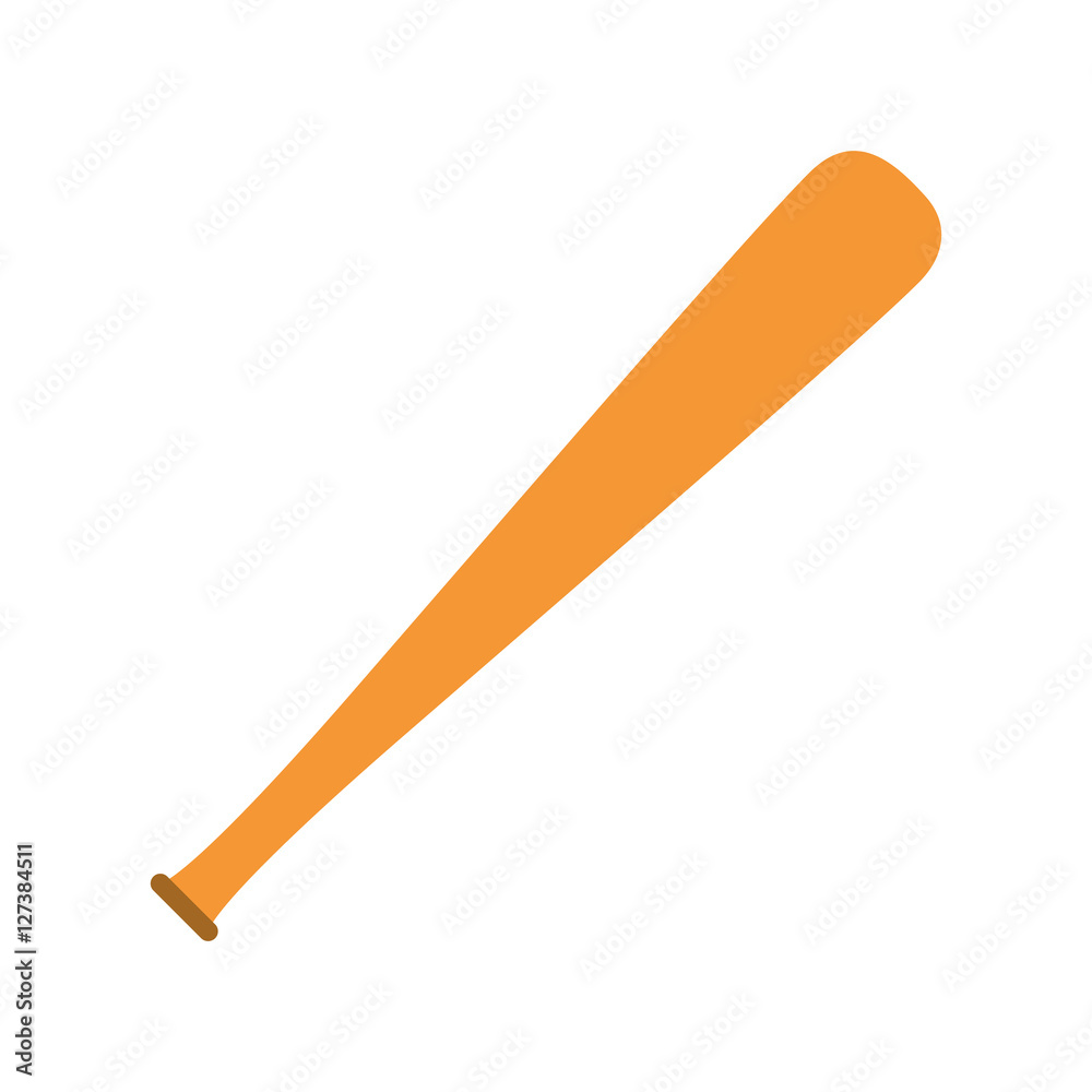 Baseball bat sport icon vector illustration graphic design Baseball bat sport icon vector illustration graphic design