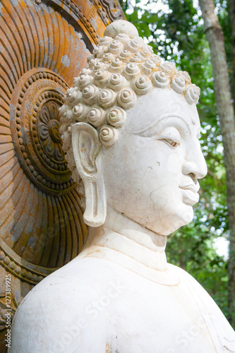 Buddha, face of budda statue