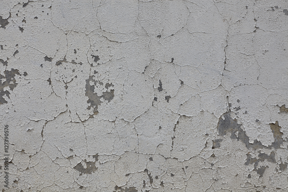 Obraz premium Old white paint