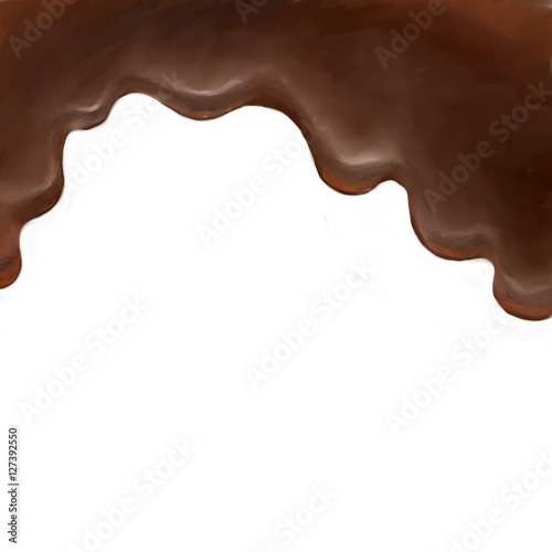 liquid chocolate, flowing, molten, caramel