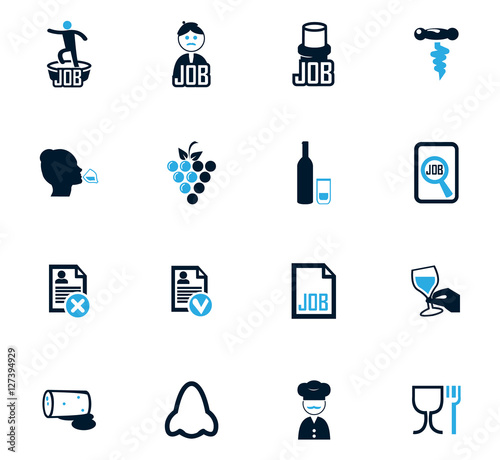 Job icons set