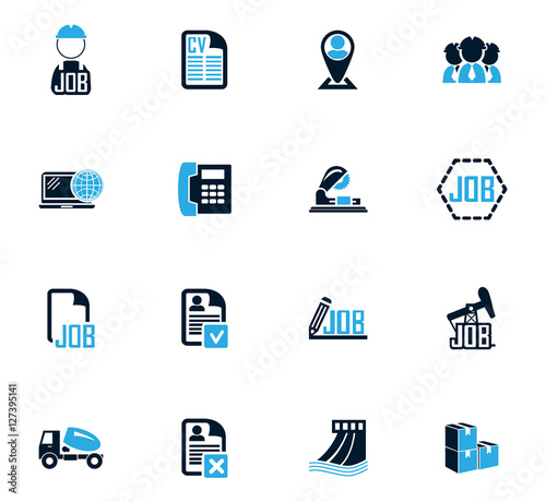 Job icons set