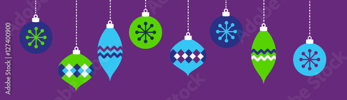 Christmas Ornaments Banner