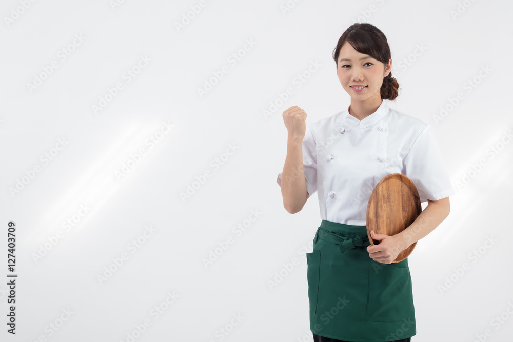 カフェ女性スタッフ カフェ女性スタッフ
