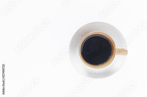 coffee cup with copy space