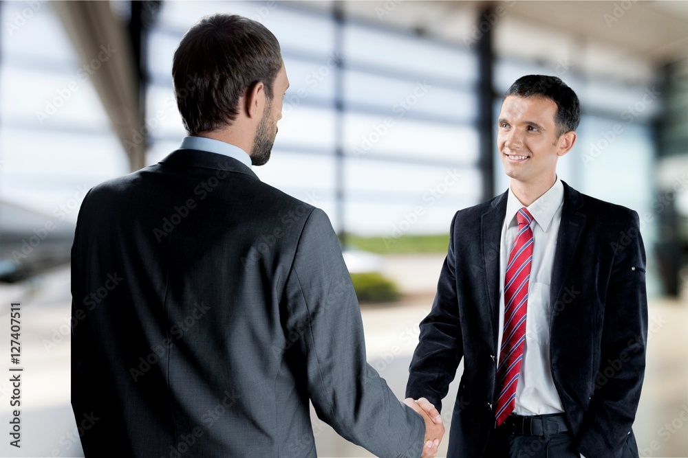 Handshake. Handshake.