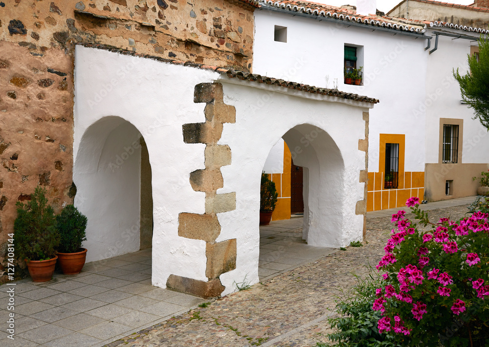 Obraz premium Caceres juderia Ermita saint Antonio in Spain