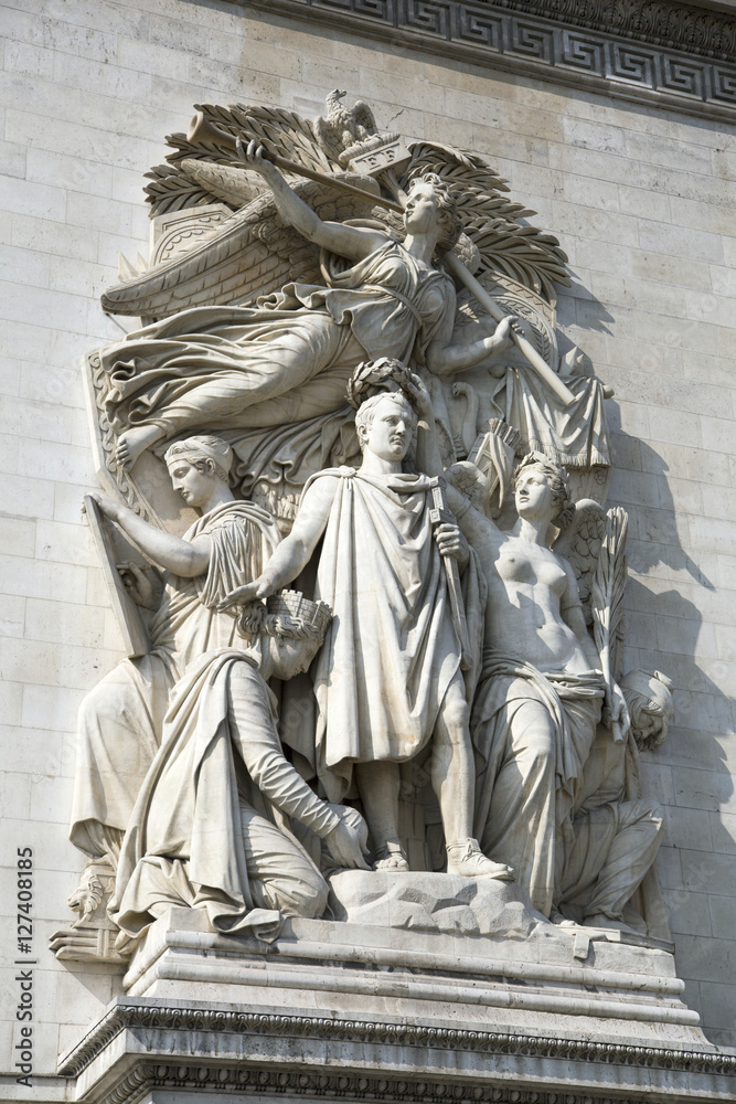 Arc de Triumph in Paris, France