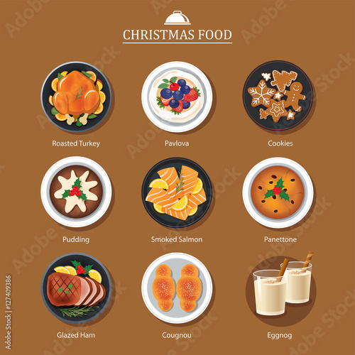 Food for festival christmas and thanksgiving