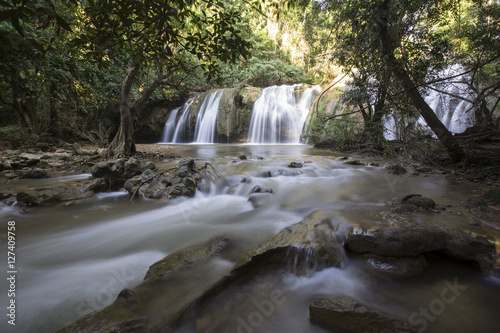 Pa Ka Yor Waterfall, Chongkaeb Sub-District, Phop Phra, Tak, Thailand