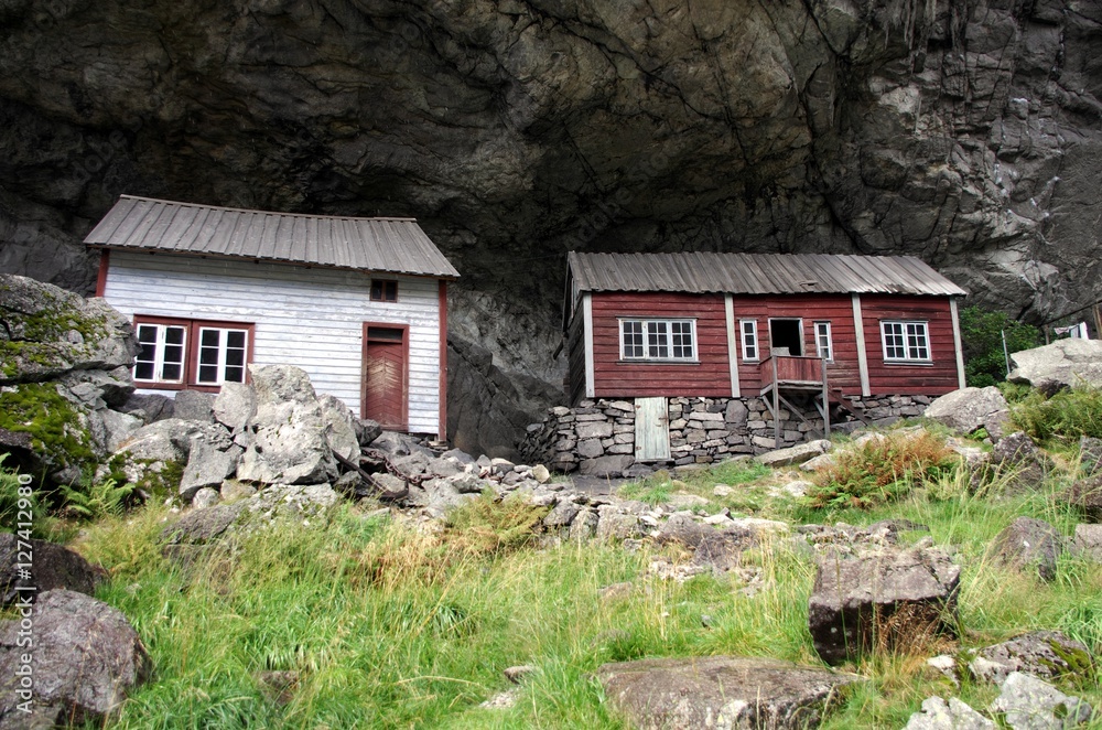 Fototapeta premium Rock houses