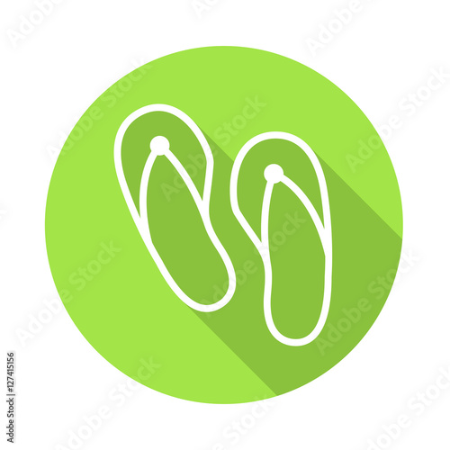 Long Shadow Flip Flops