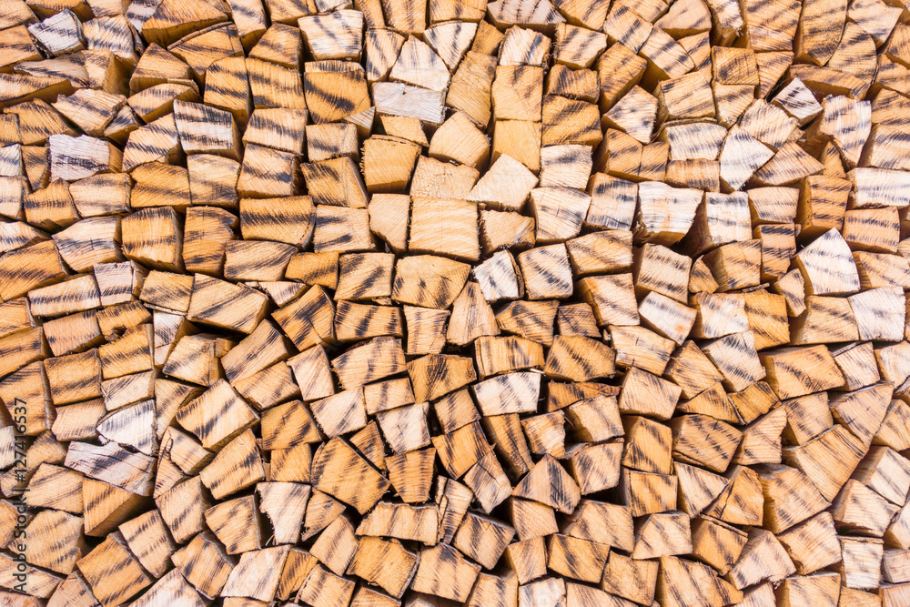 firewood. Pile of wood. Stacked wood firewood. Pile of wood. Stacked wood