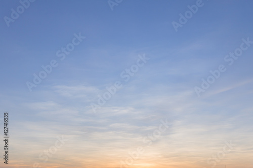 Fototapeta Naklejka Na Ścianę i Meble -  soft white clouds against blue sky background.