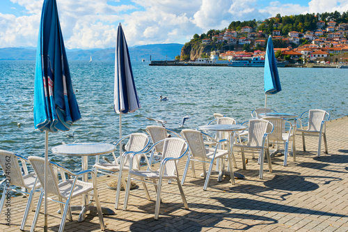 Lake front restaurant