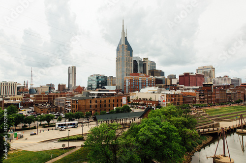 Nashville  Tennessee skyline