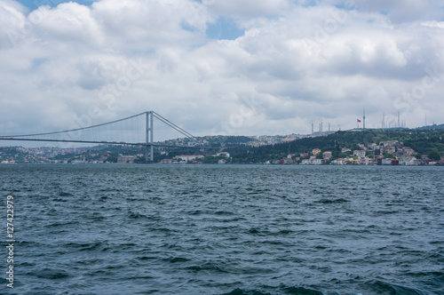 Bosphorus bridge  in Istanbul