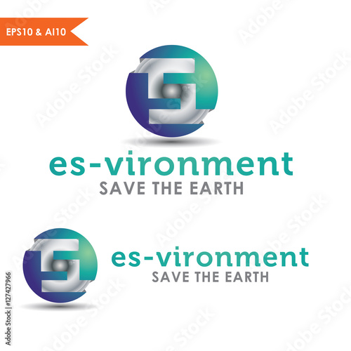 Free Download 3D Sphere Logo Letter S - GFXLoad