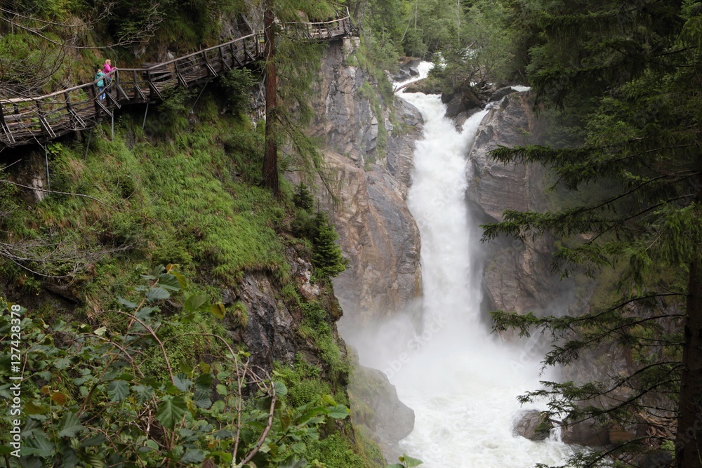 Fototapeta premium Groppenstein gorge, Carinthia, Austria