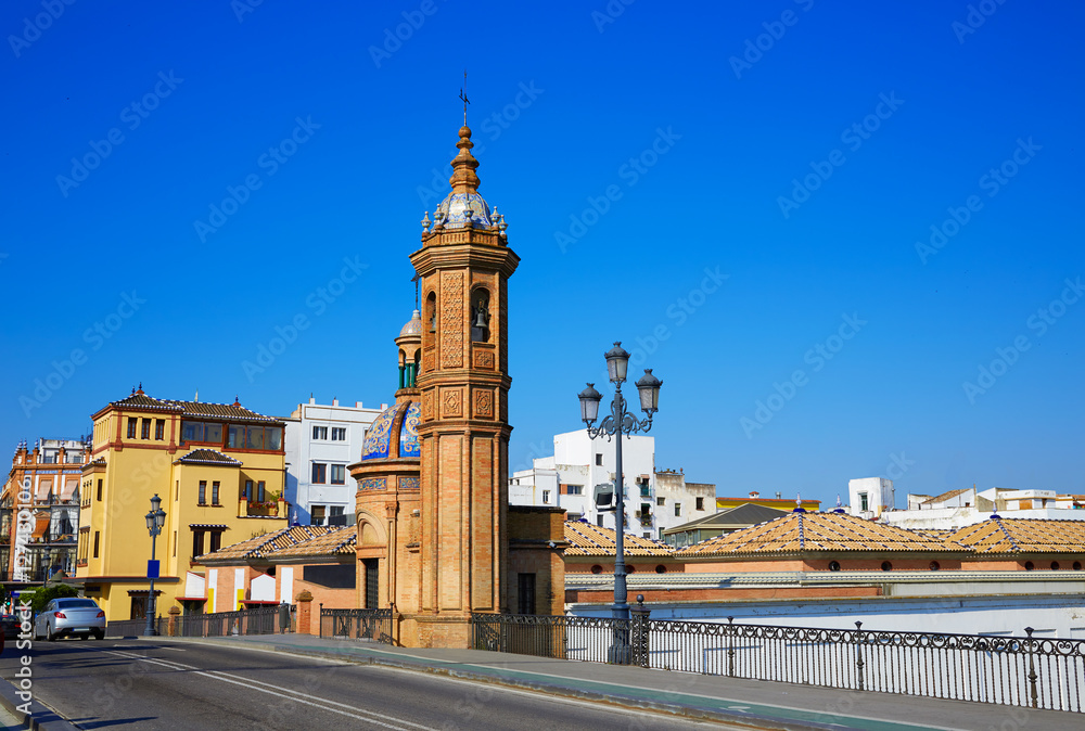Obraz premium Puente Isabel II bridge in Triana Seville Spain