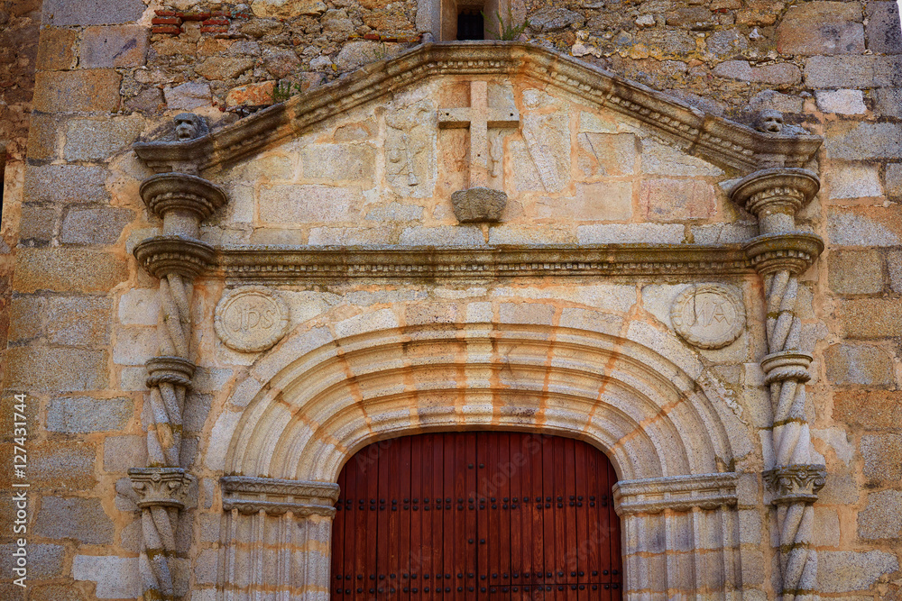 Fototapeta premium Carrascalejo church Nuestra senora Consolacion