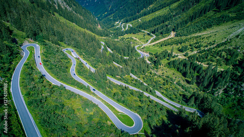 Hochalpenstrasse Silvretta-Montafon / Galtür