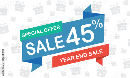 sale 45 percent year end 