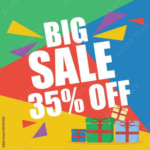big sale 35 percent off