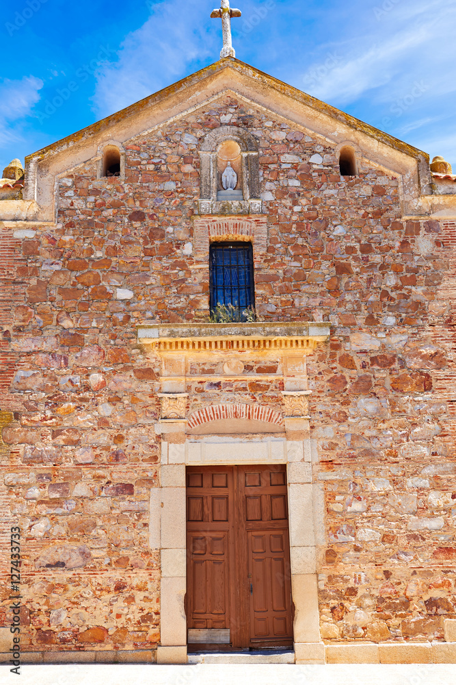 Torremejia church near Merida in Extremadura
