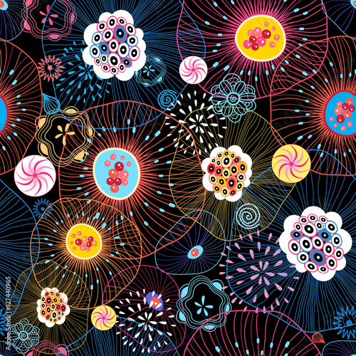 Abstract colorful pattern