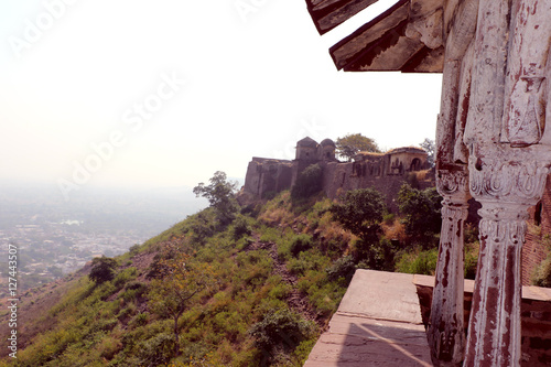 Ruins of thousand years old Narwar Fort, Shivpuri, India lies at a height of 500 feet above sea level, now in a dilapidated condition but the remains indicates its flourishing days.