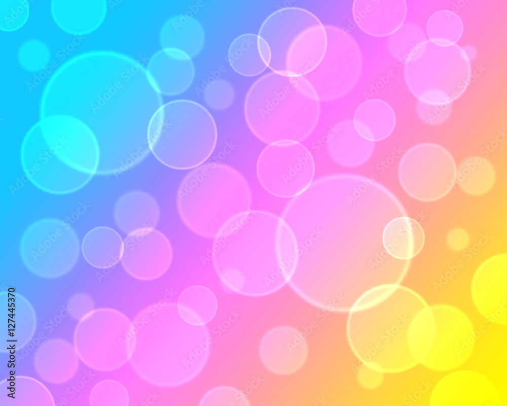 Background with bokeh pattern