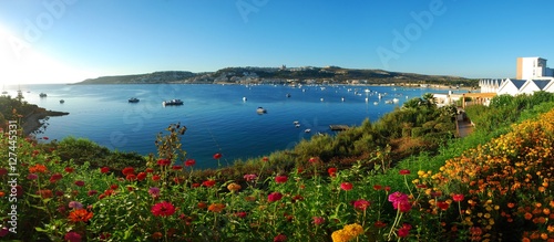 Seaside landscape on Malta Island