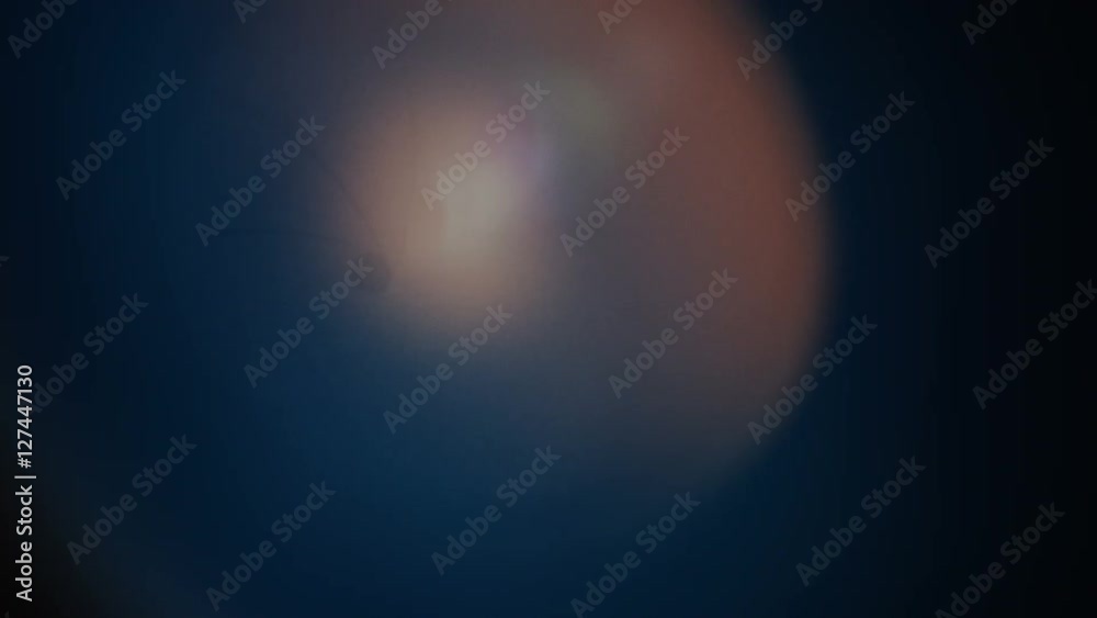 4K Light passes a camera aperture opening and closing as it resembles a beating heart, concept shot