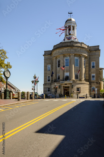 Bath City Hall, Maine, USA photo