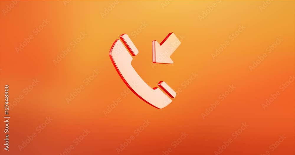 Animated Phone Call Red 3d Icon Loop Modules for edit with alpha matte
Animated Phone Call Red 3d Icon Loop Modules for edit with alpha matte