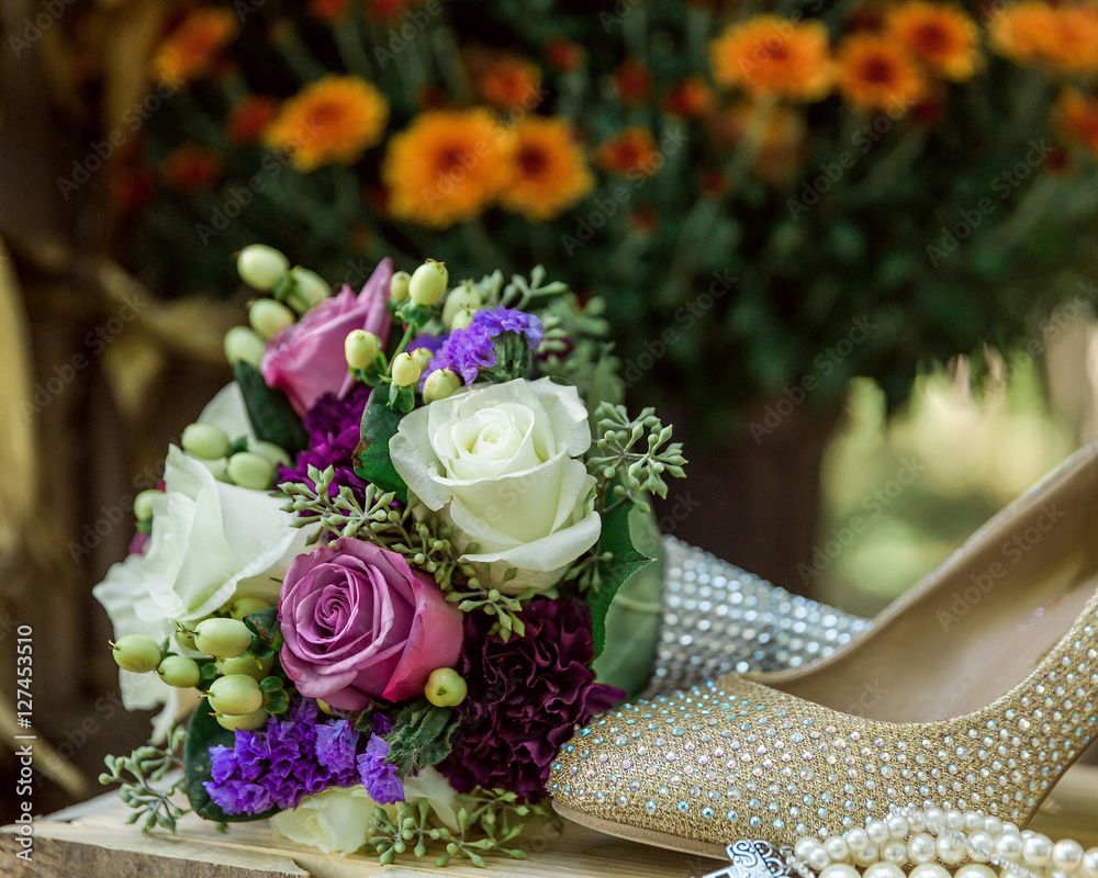 Rose Flower Bridale Bouquet Stock Photo | Adobe Stock