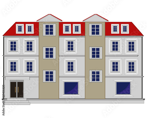 Big house with floor
