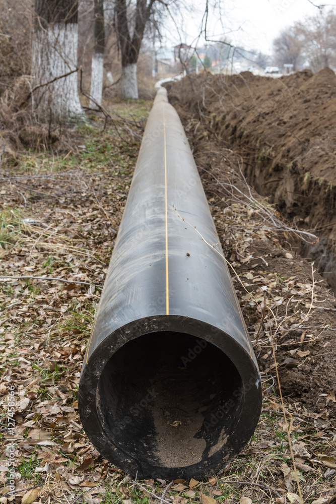 large pipe for water