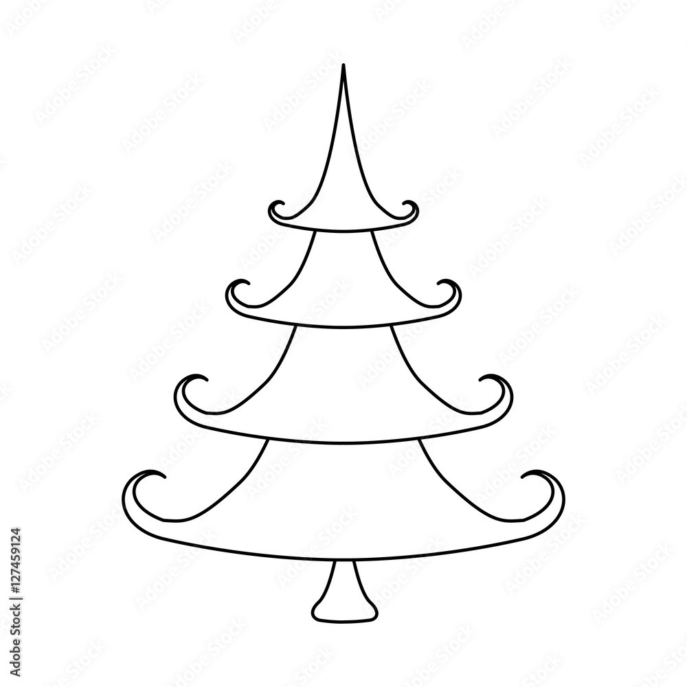 pine tree icon image vector illustration design pine tree icon image vector illustration design